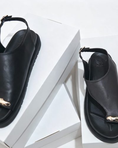 Sandalias Color Negro